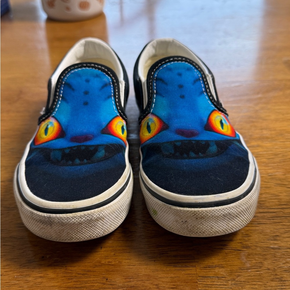 KPop Demon Hunters x Vans Little Kids Classic Slip-On Shoe Derpy Tiger
